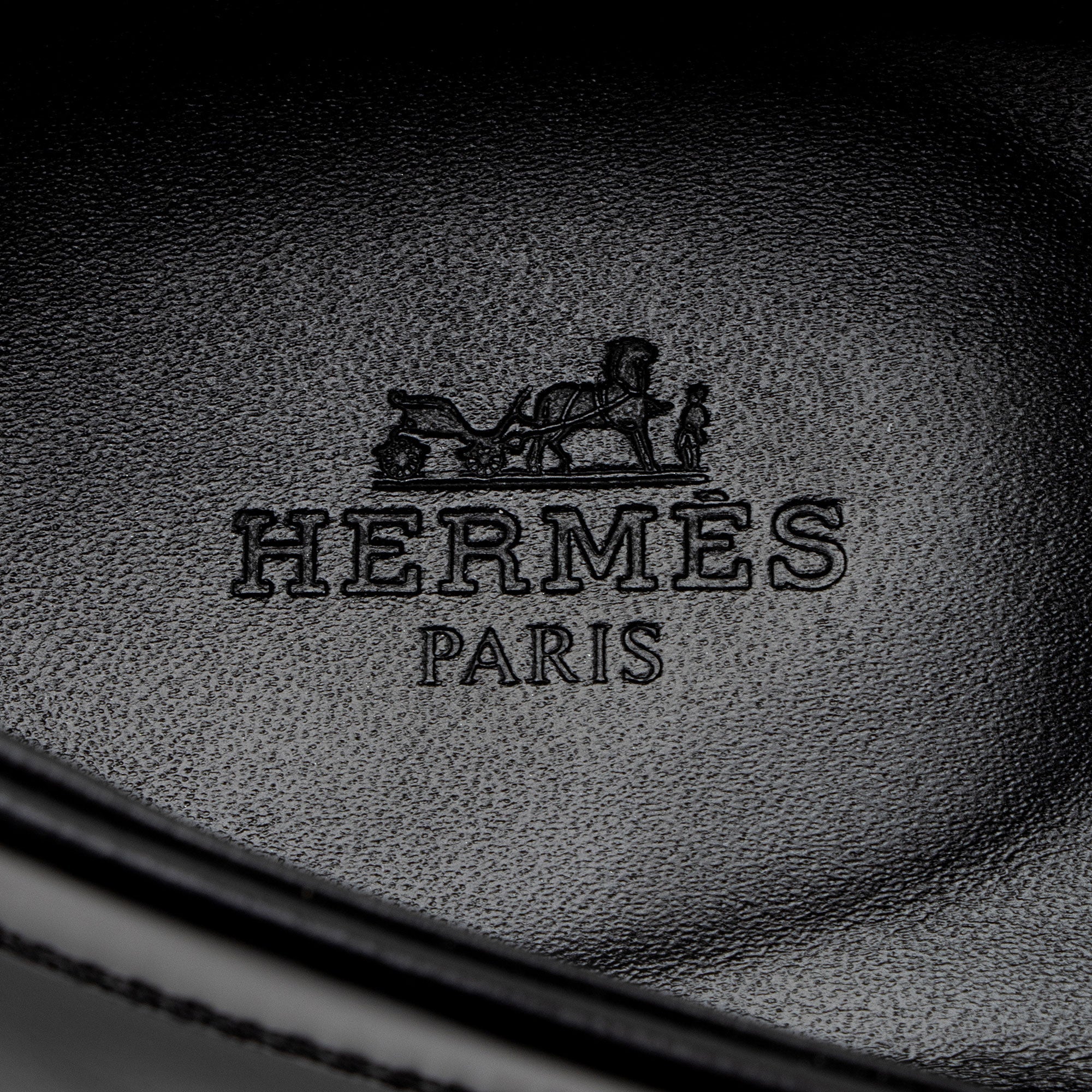 Hermes Calfskin Studded Fringe Destin Loafers - Size 7 / 37
