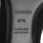 Hermes Knit Calfskin Duo Ankle Boots - Size 7.5 / 37.5 (SHF-ujkGtv)