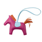 Hermes Milo Lambskin Rodeo Horse MM Bag Charm