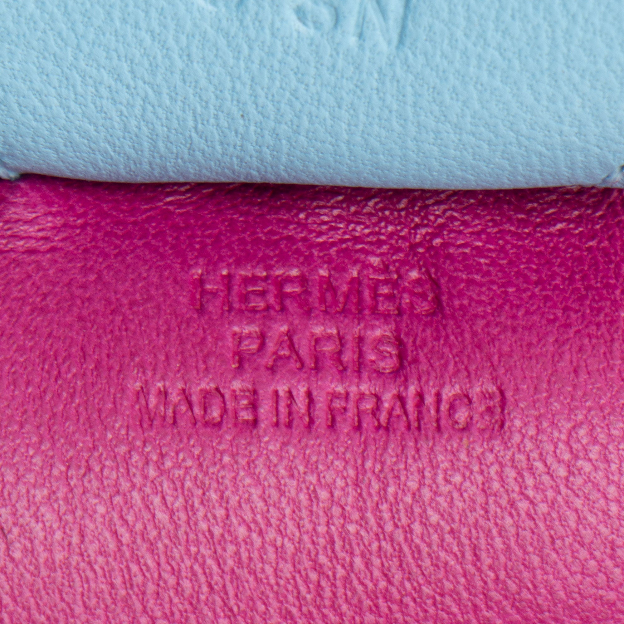Hermes Milo Lambskin Rodeo Horse MM Bag Charm