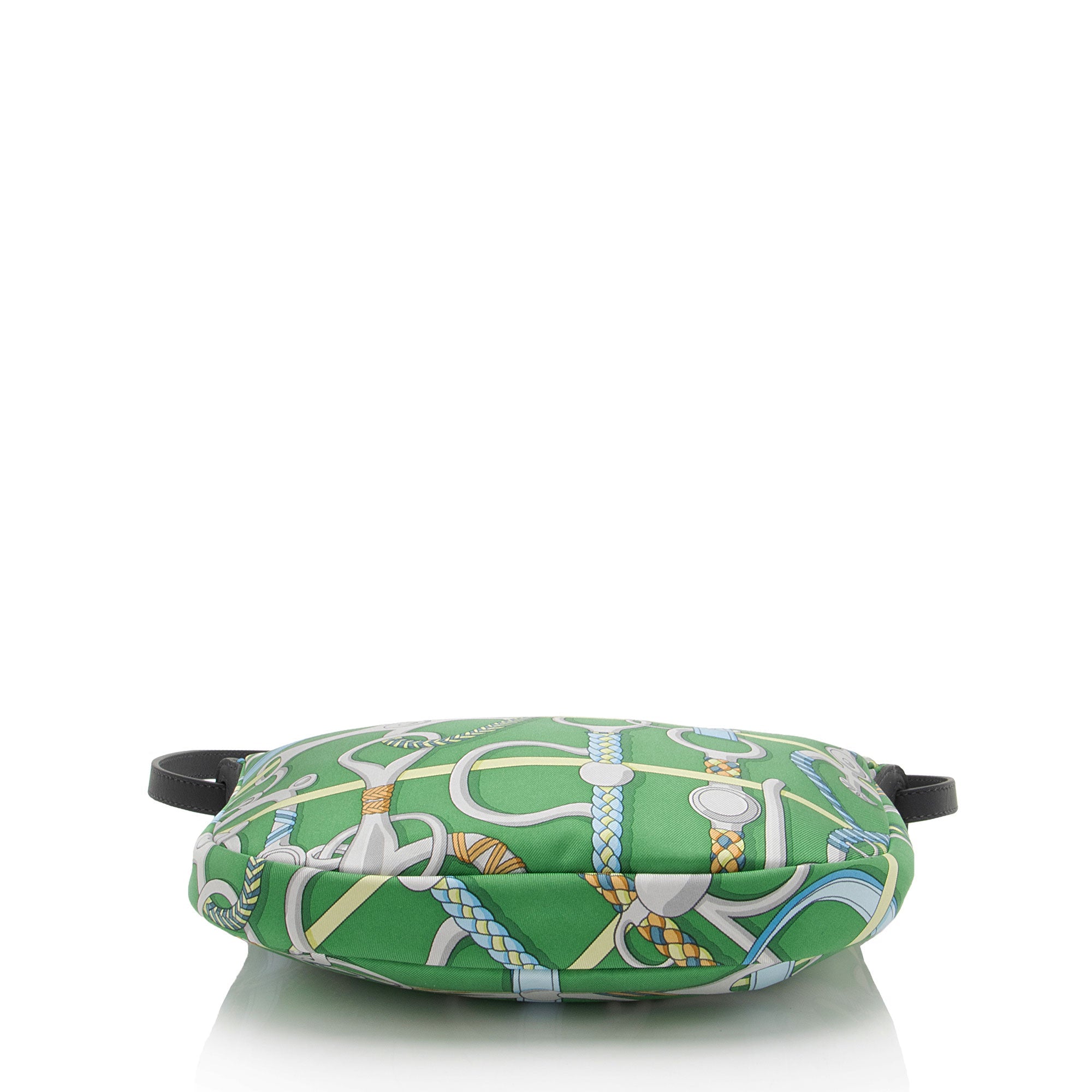 Hermes Silk Calfskin Sursoie To Go Pouch