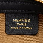 Hermes Silk Calfskin Sursoie To Go Pouch