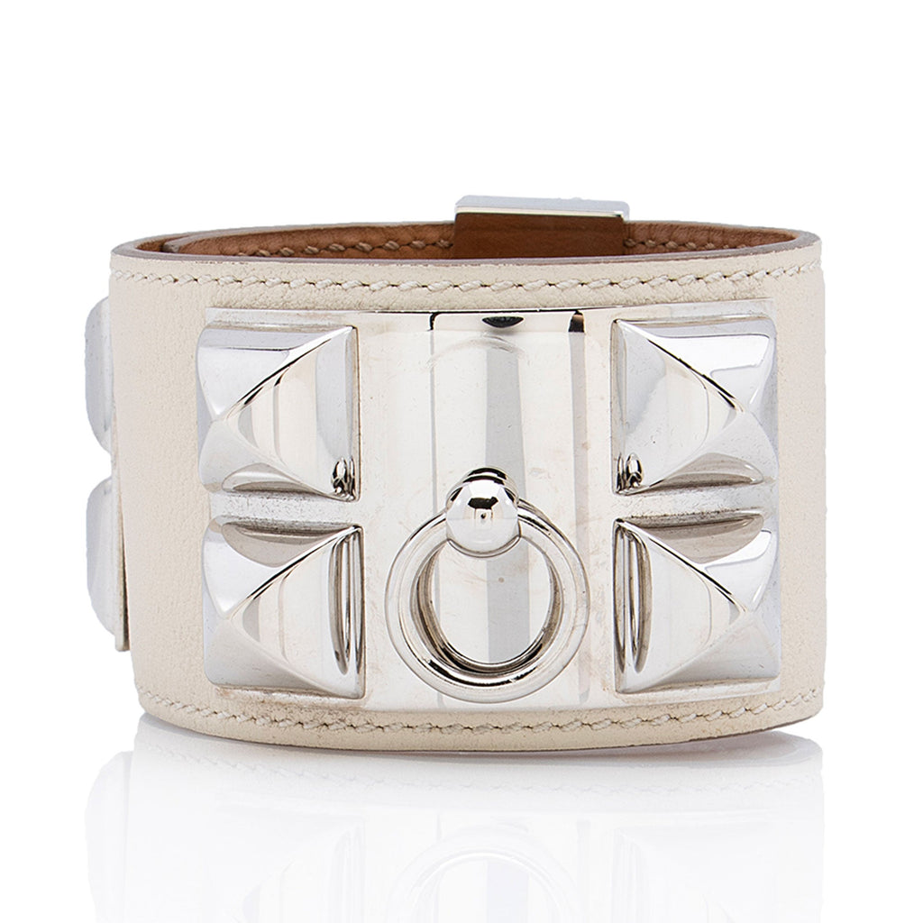 Hermes Swift Calfskin Collier de Chien Bracelet