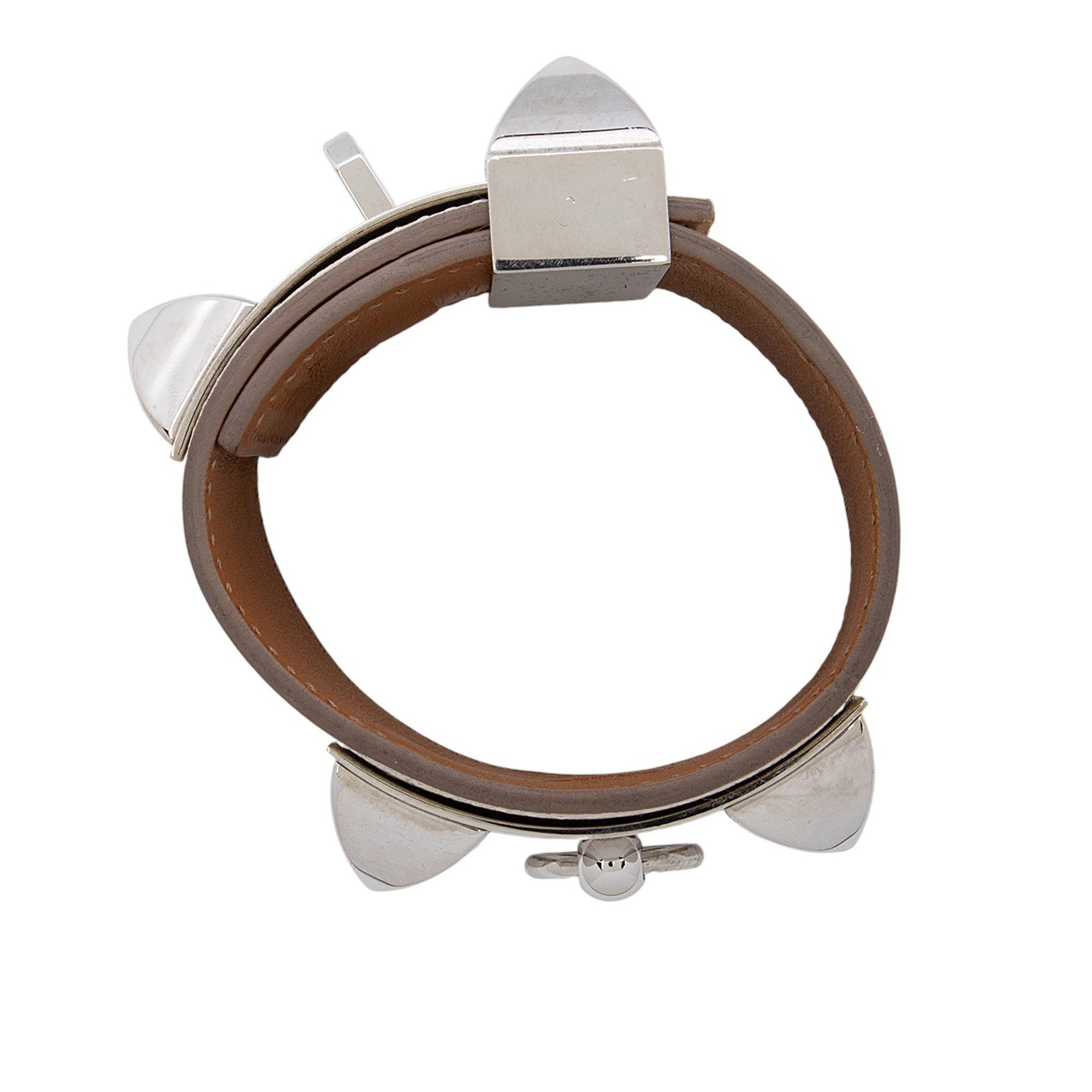 Hermes Swift Calfskin Collier de Chien Bracelet