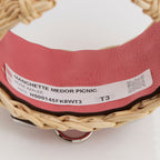 Hermes Wicker Swift Calfskin Medor Picnic Cuff