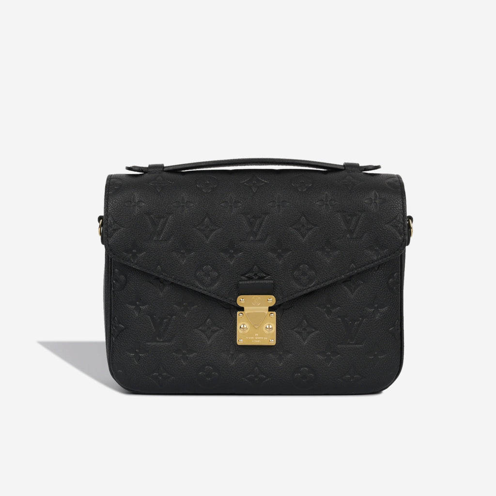 Louis Vuitton Pochette Métis Black Empreinte