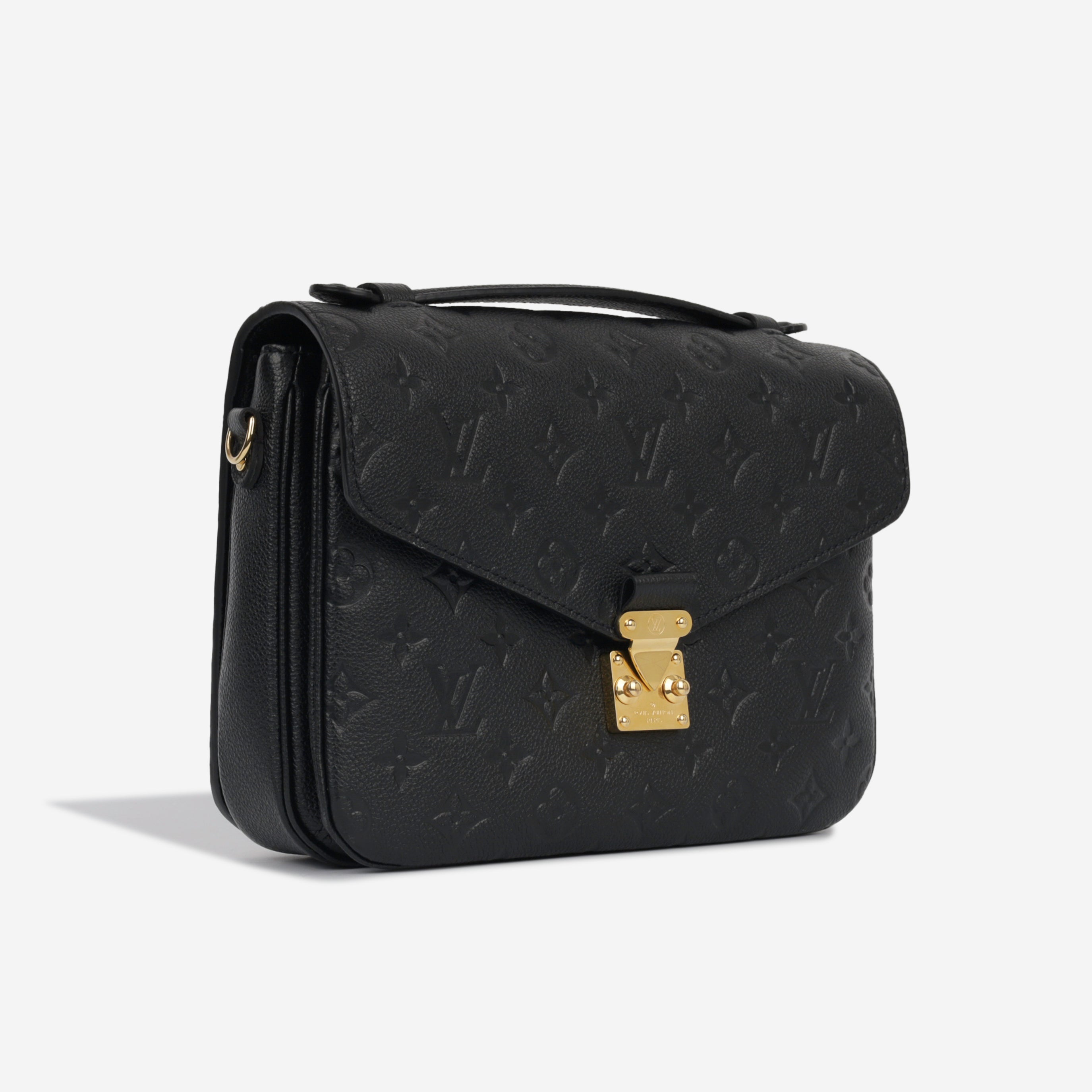 Louis Vuitton Pochette Métis Black Empreinte