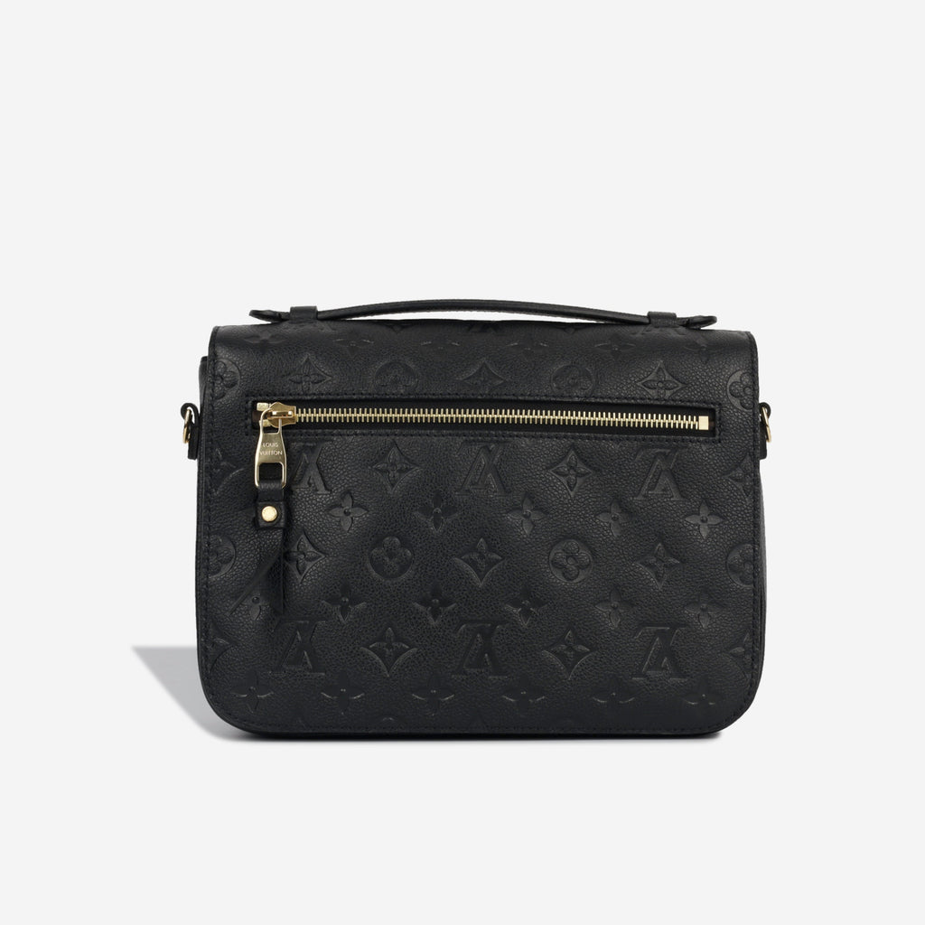 Louis Vuitton Pochette Métis Black Empreinte