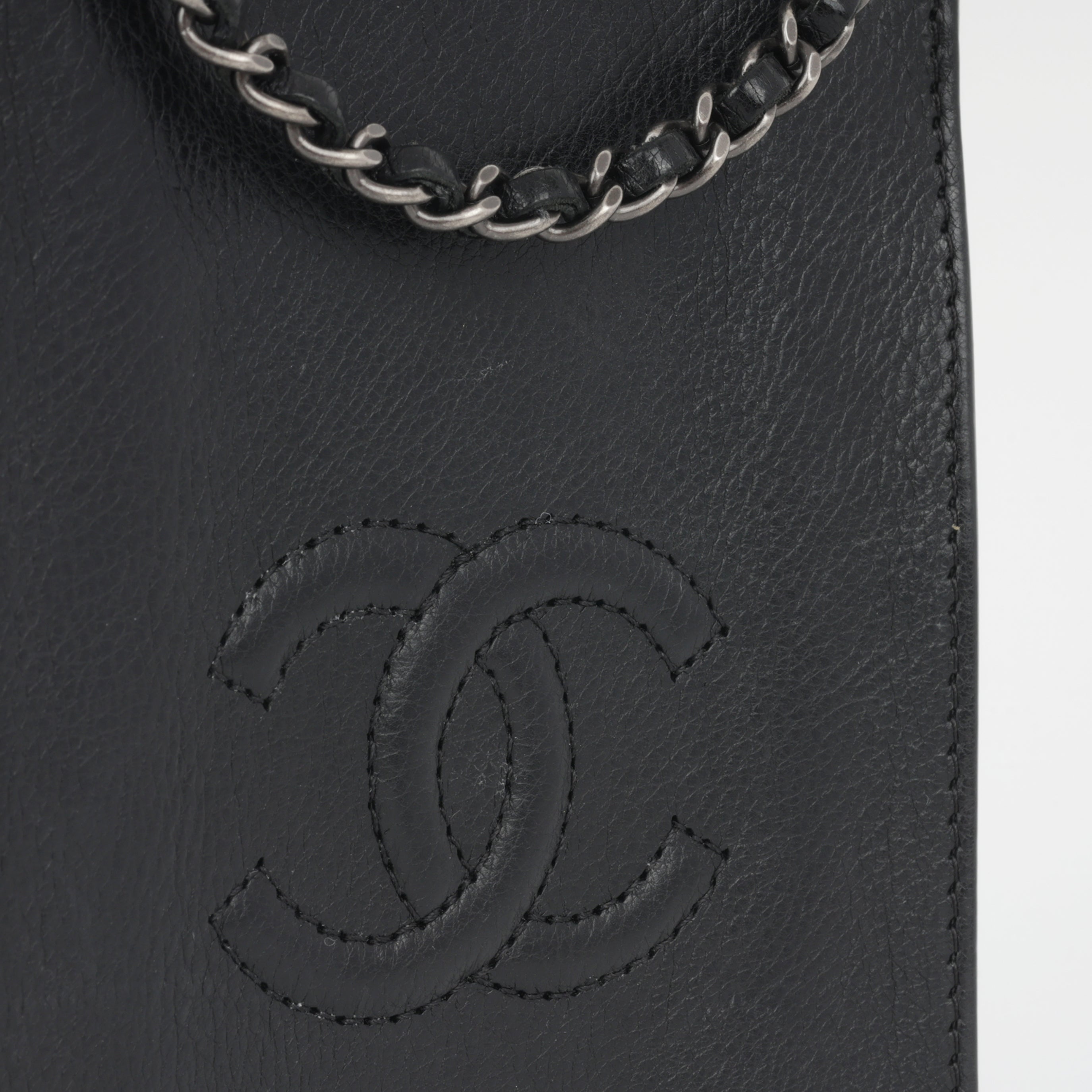 Chanel CC Phone Holder - Black