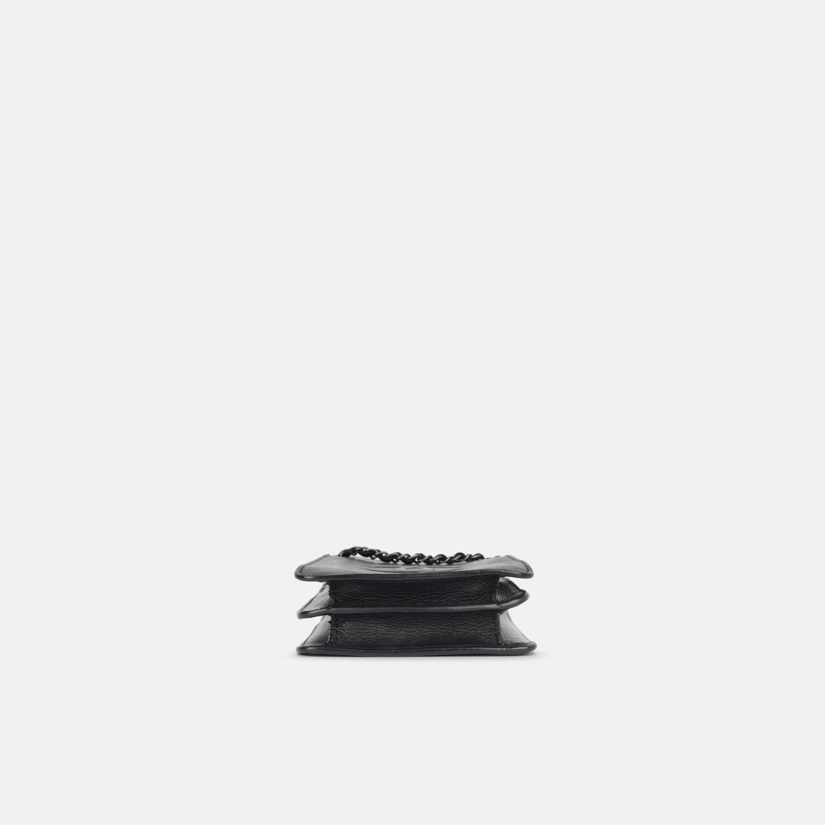 Chanel CC Phone Holder - Black
