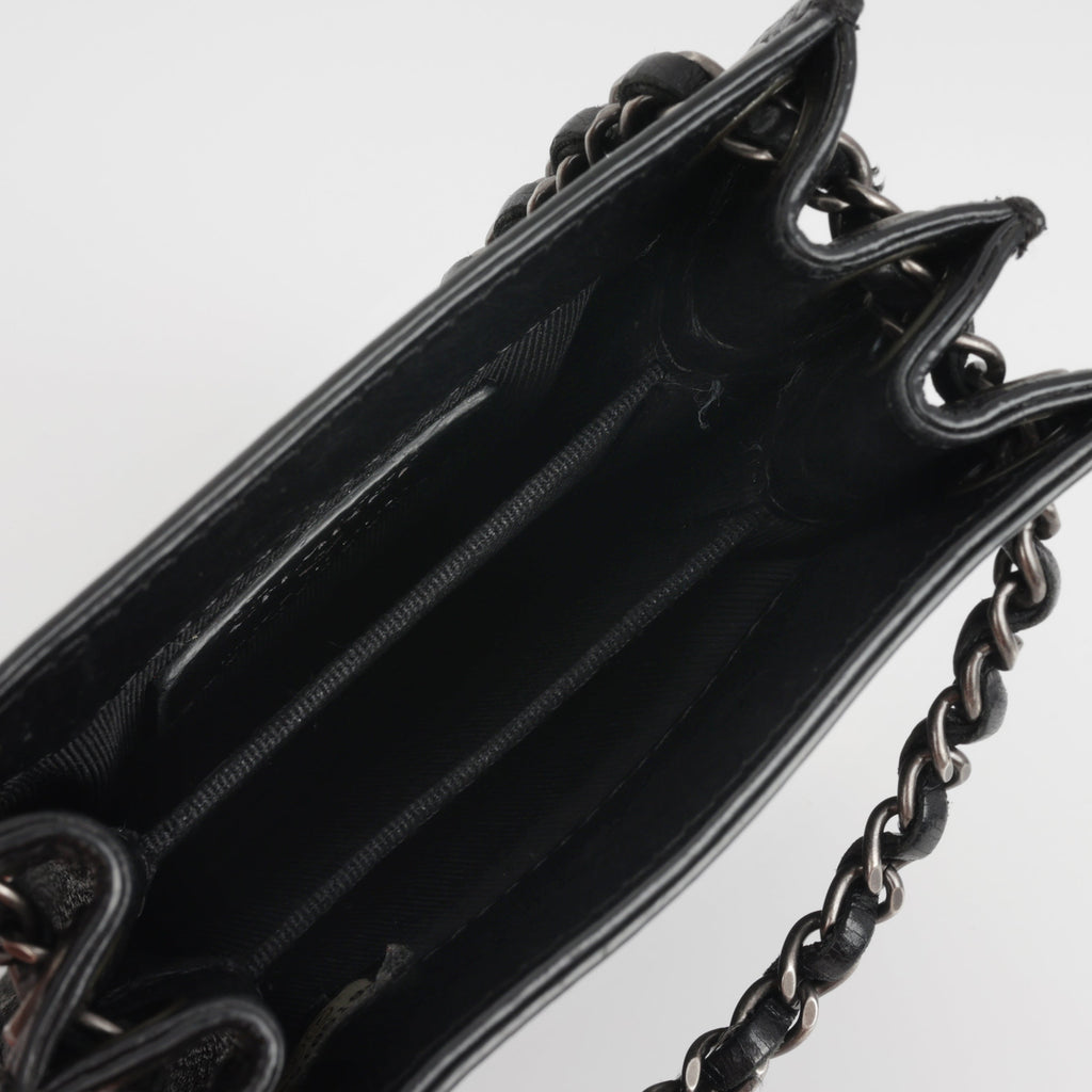 Chanel CC Phone Holder - Black