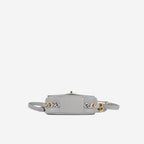 Chanel Seasonal Chain Flap Bag - Grey Calfskin | Gold & Silver Hardware