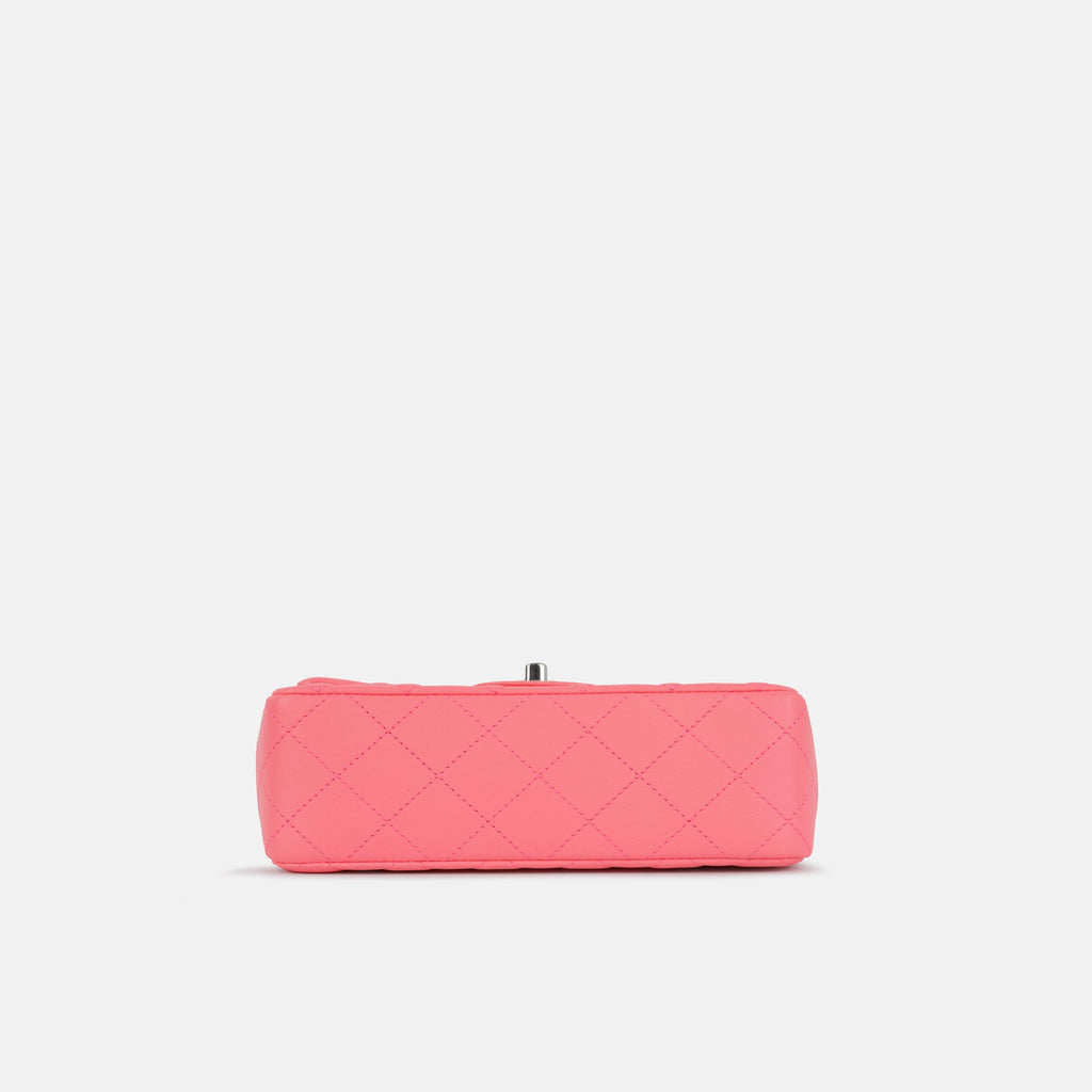 Chanel Mini Rectangular - Neon Pink