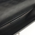 Chanel Old Medium Boy Bag - Black Lambskin | Ruthenium Hardware