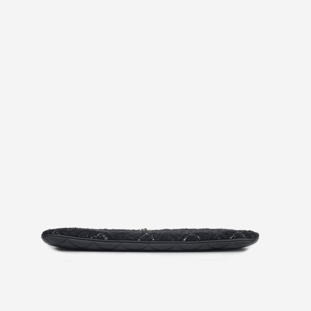 Chanel Quilted Tweed O-case
