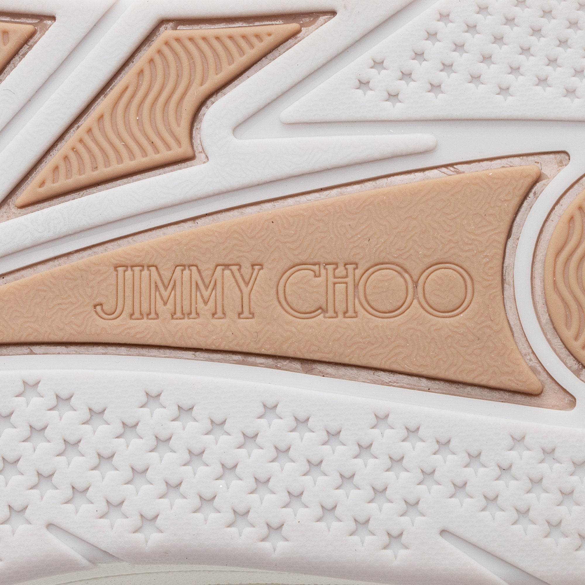 Jimmy Choo Calfskin Glitter Hawaii Sneakers - Size 7 / 37 (SHF-urHQPt)