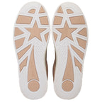 Jimmy Choo Calfskin Glitter Hawaii Sneakers - Size 7 / 37 (SHF-urHQPt)