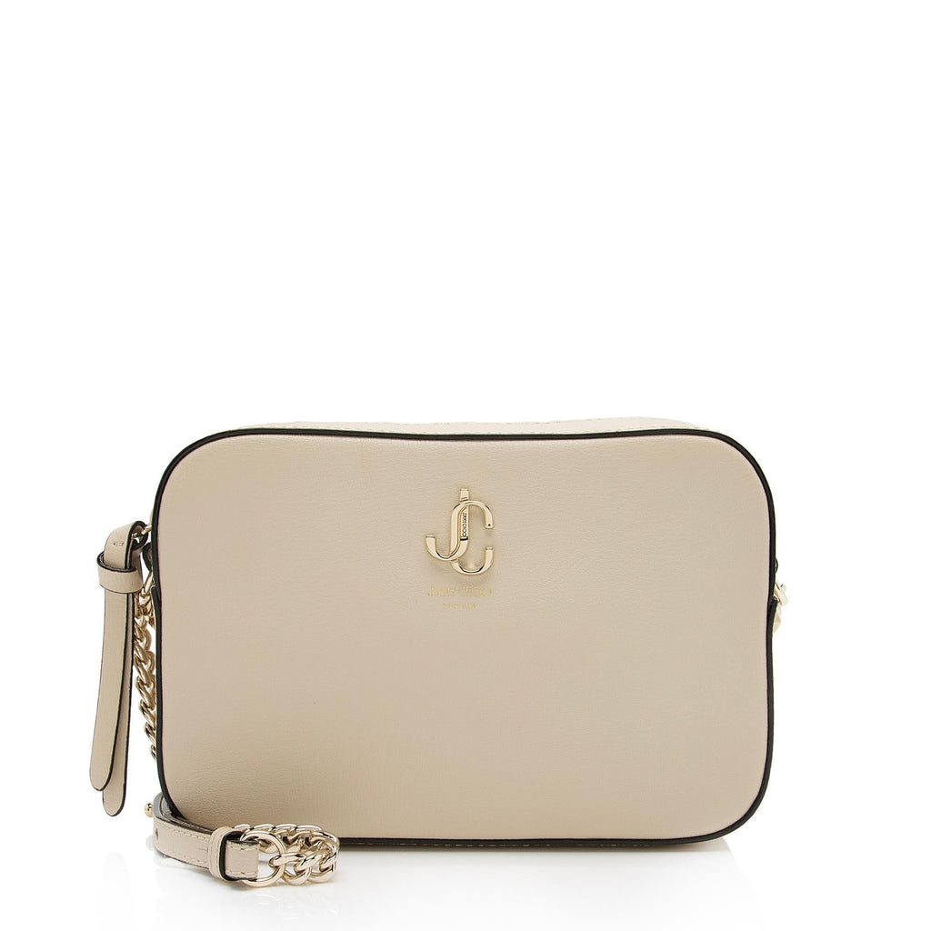 Jimmy Choo Calfskin JC Emblem Camera Bag (SHF-Nj6YTX)