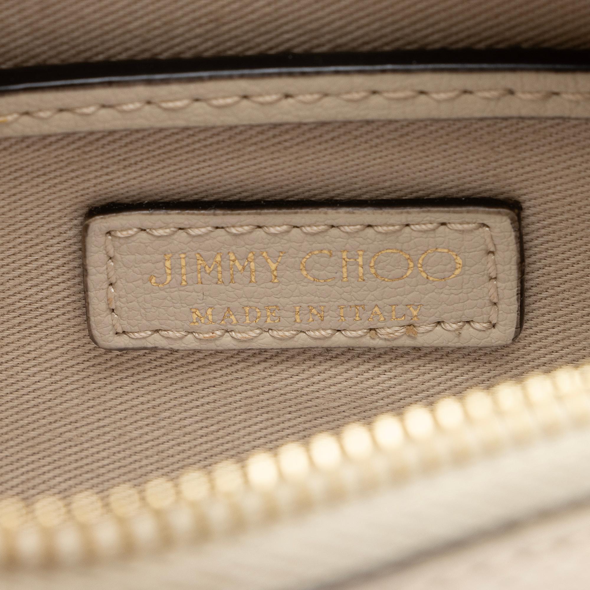 Jimmy Choo Calfskin JC Emblem Camera Bag (SHF-Nj6YTX)