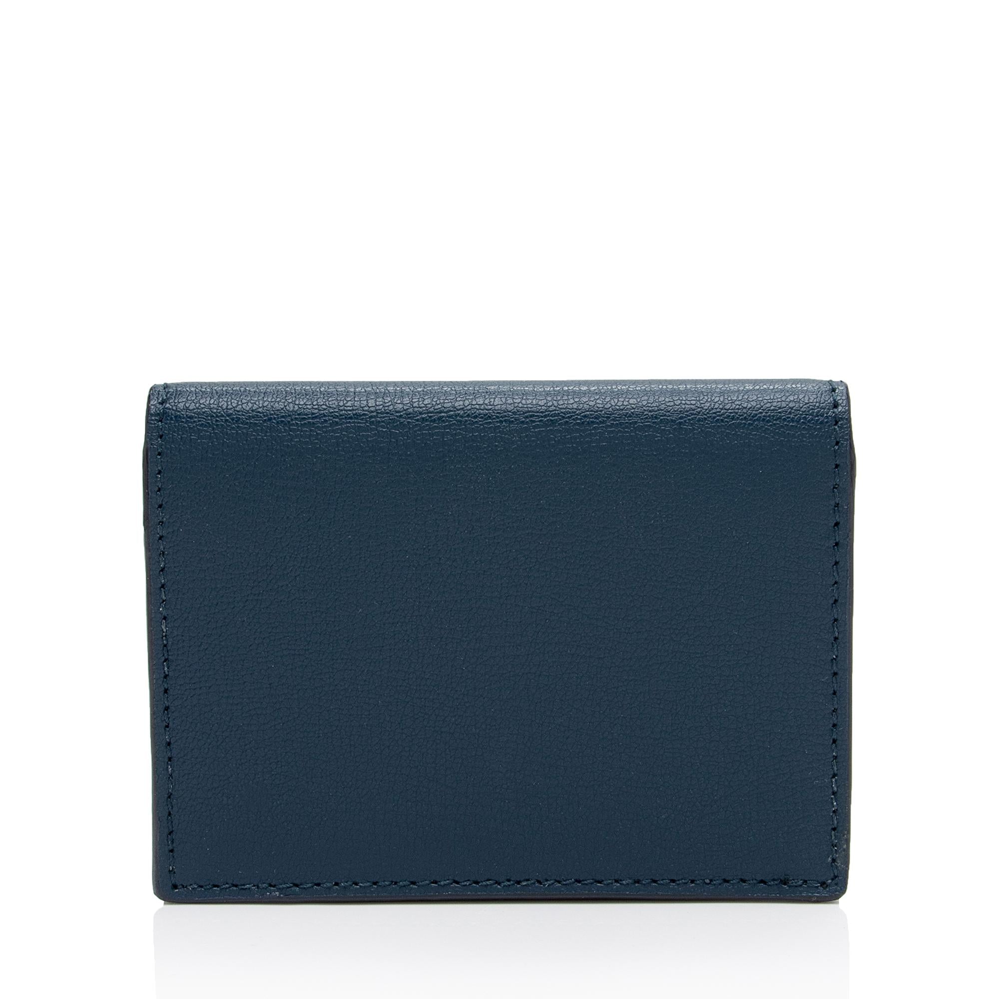 Jimmy Choo Calfskin JC Emblem Hanne Card Case (SHF-9dkCJn)