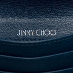 Jimmy Choo Calfskin JC Emblem Hanne Card Case (SHF-9dkCJn)