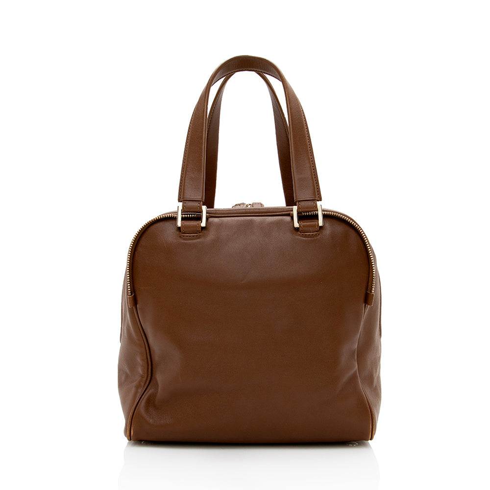 Jimmy Choo Calfskin Justine Large Tote (SHF-15970)