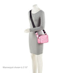 Jimmy Choo Metallic Calfskin Balti Camera Bag