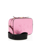 Jimmy Choo Metallic Calfskin Balti Camera Bag