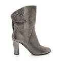 Jimmy Choo Metallic Calfskin Malene Boots - Size 10 / 40 (SHF-F0XWpw)