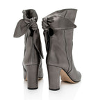 Jimmy Choo Metallic Calfskin Malene Boots - Size 7 / 37 (SHF-gXkiRJ)