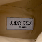Jimmy Choo Metallic Calfskin Malene Boots - Size 7 / 37 (SHF-gXkiRJ)