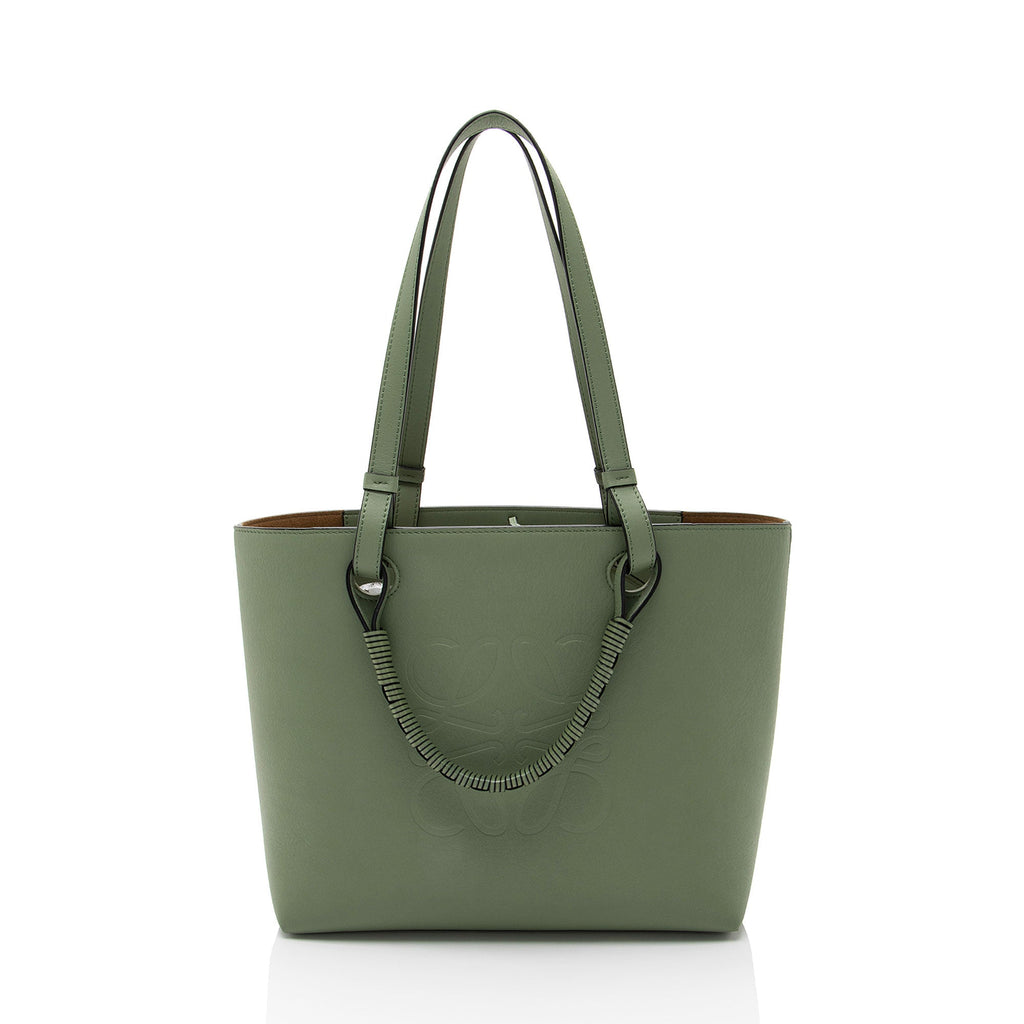 Loewe Calfskin Anagram Small Tote