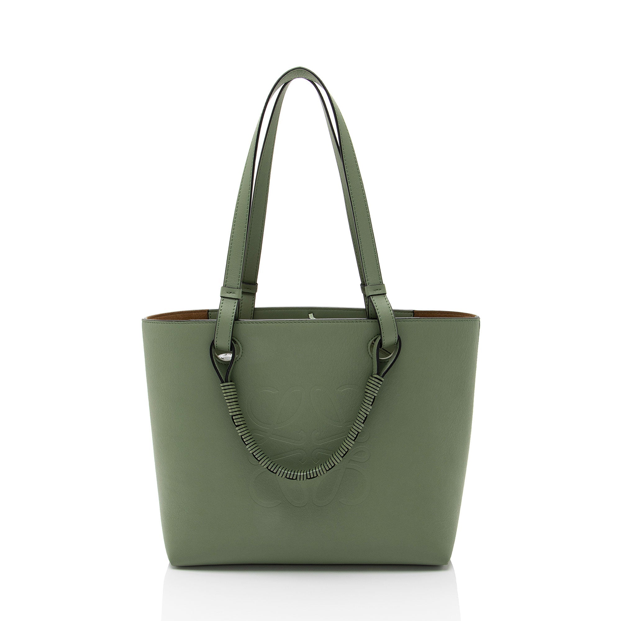 Loewe Calfskin Anagram Small Tote