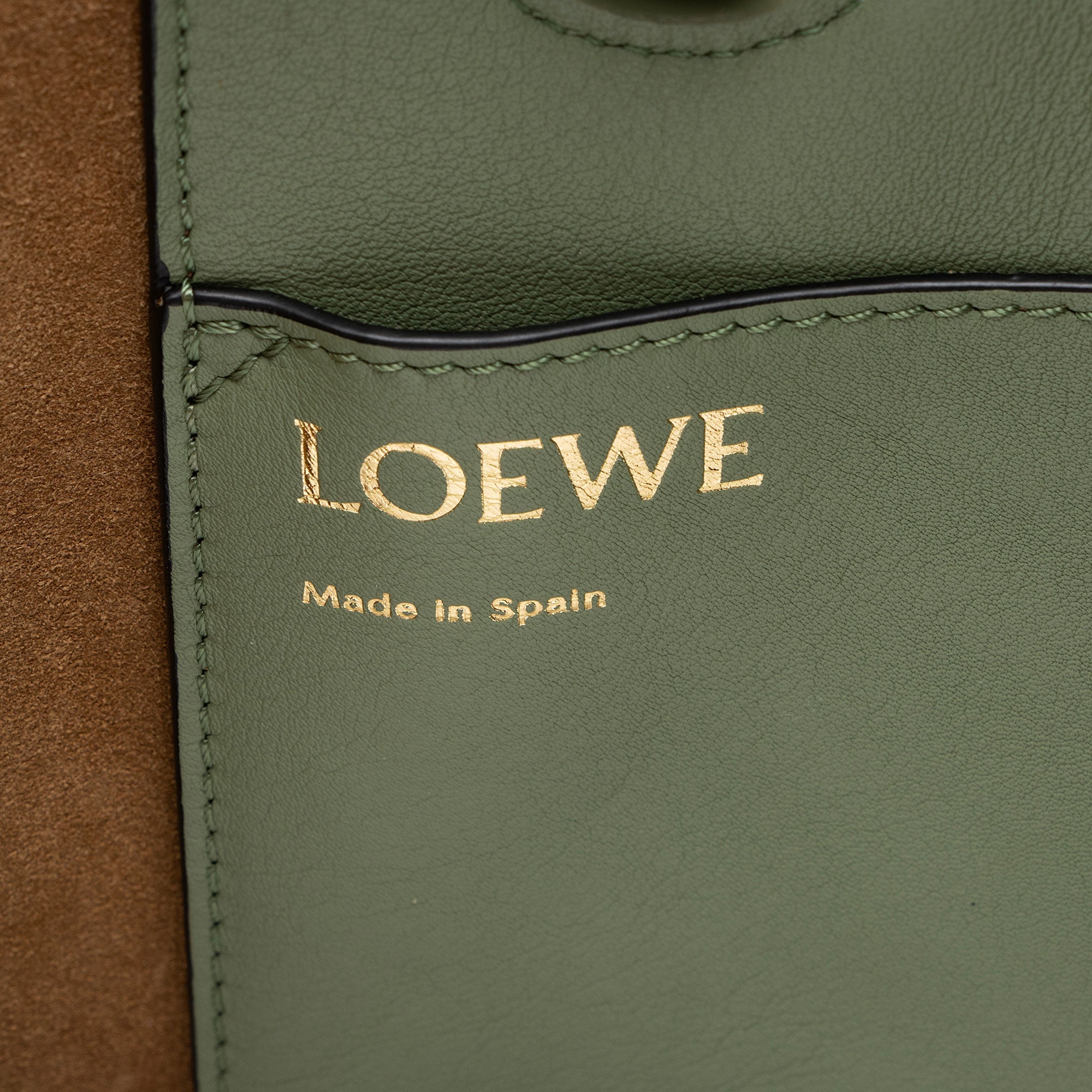 Loewe Calfskin Anagram Small Tote
