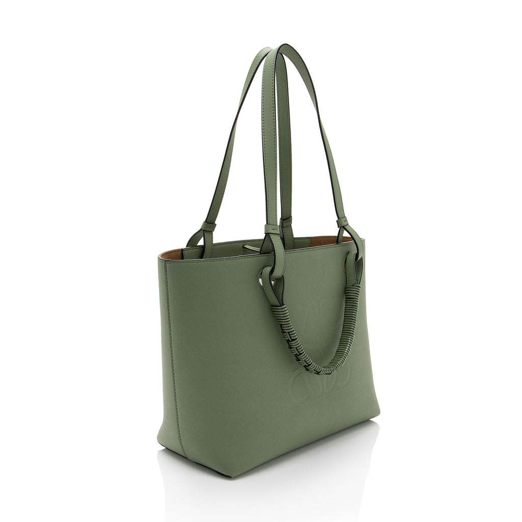 Loewe Calfskin Anagram Small Tote