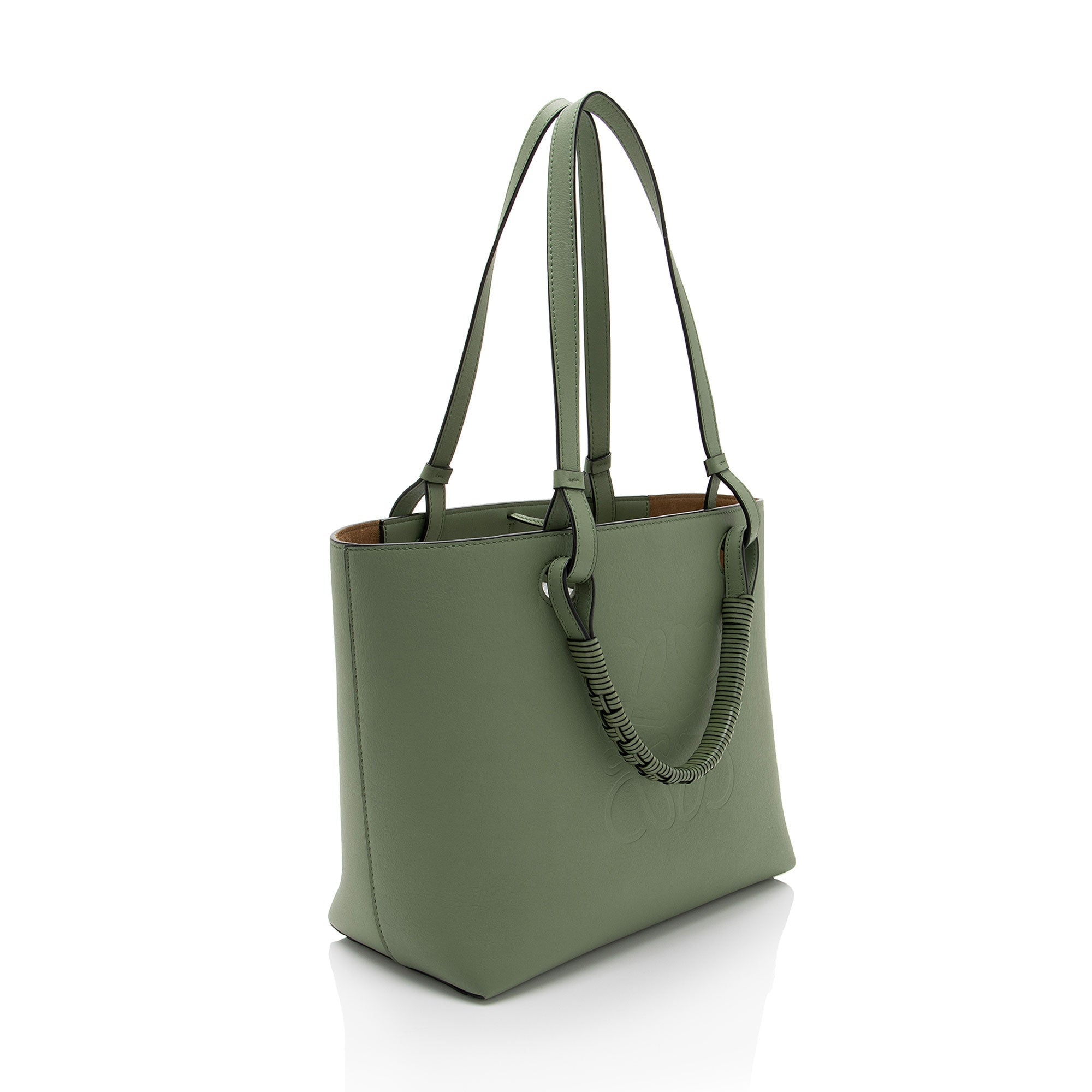 Loewe Calfskin Anagram Small Tote