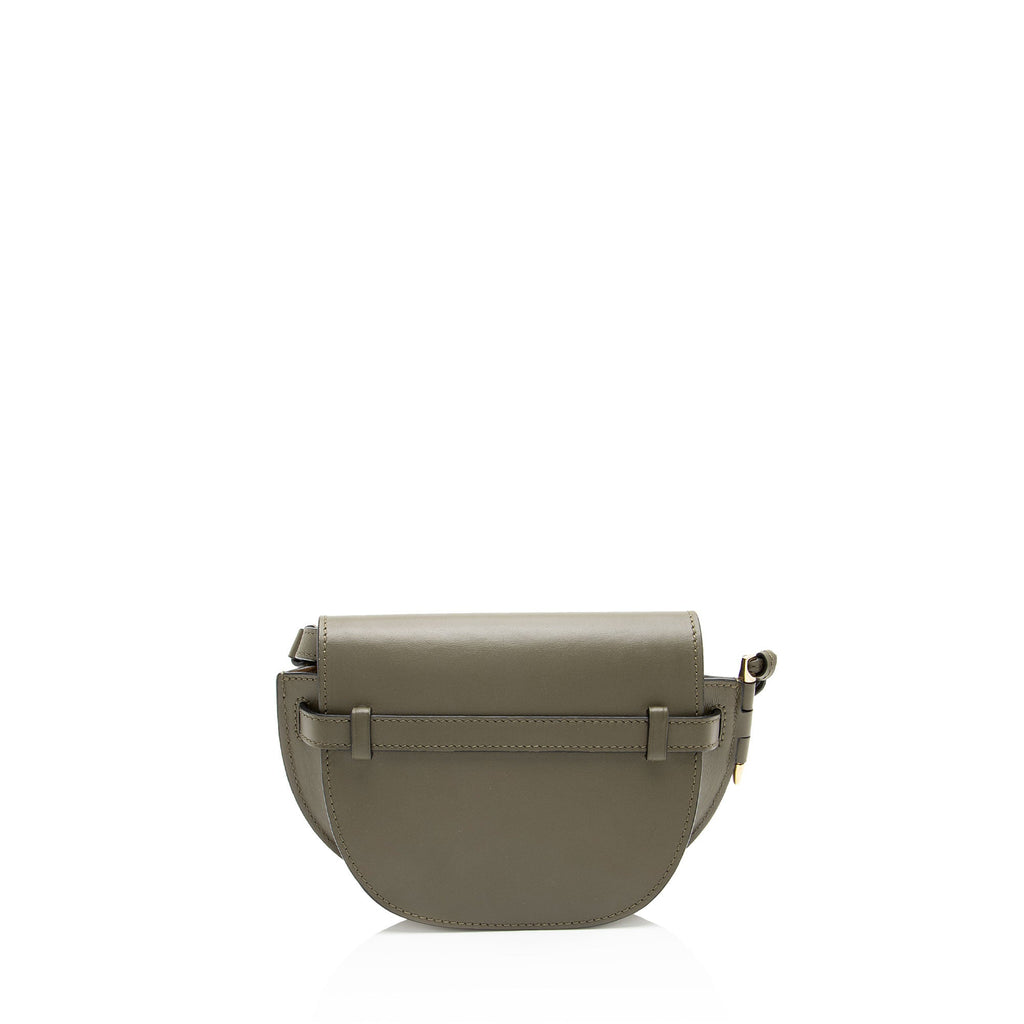 Loewe Calfskin Jacquard Gate Mini Crossbody