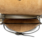Loewe Calfskin Jacquard Gate Mini Crossbody