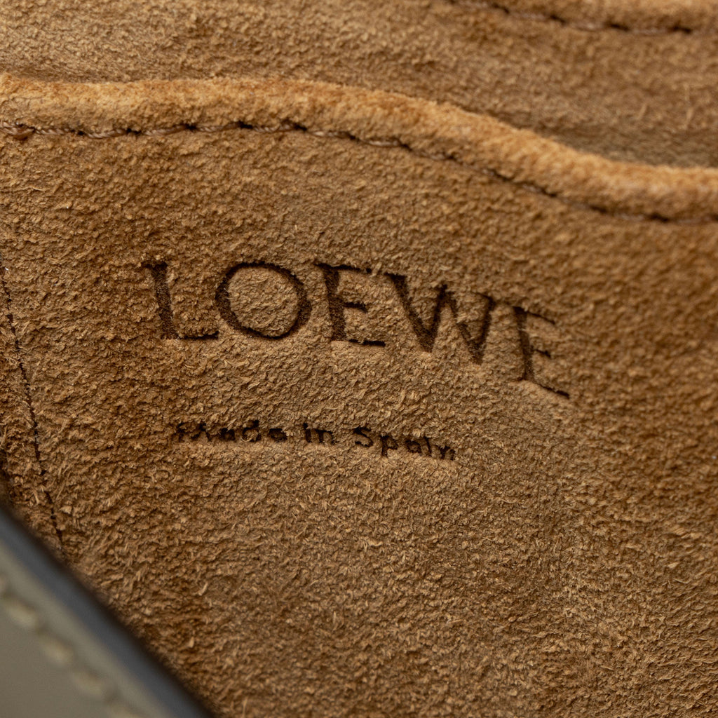 Loewe Calfskin Jacquard Gate Mini Crossbody