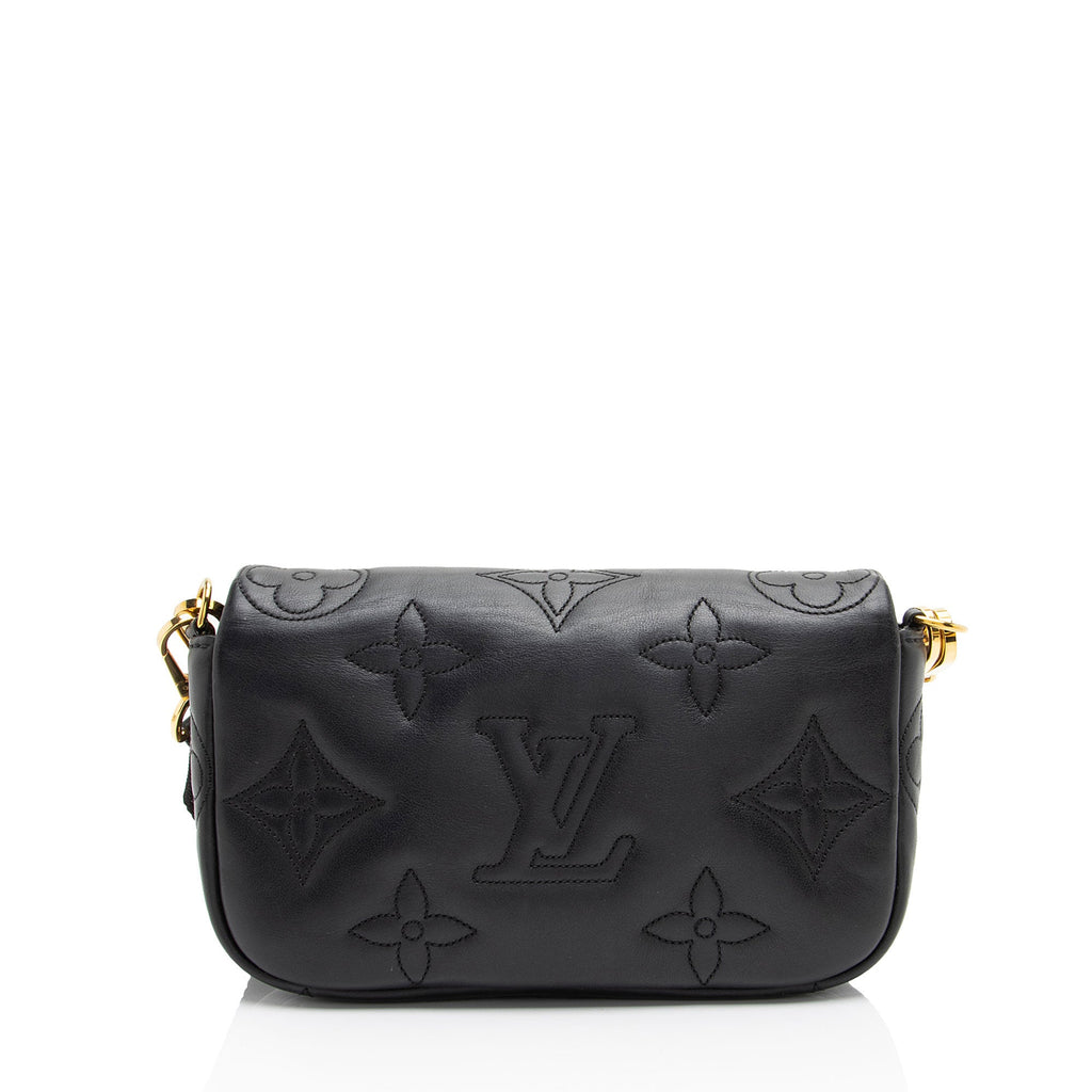 Louis Vuitton Bubblegram Calfskin Wallet on Strap