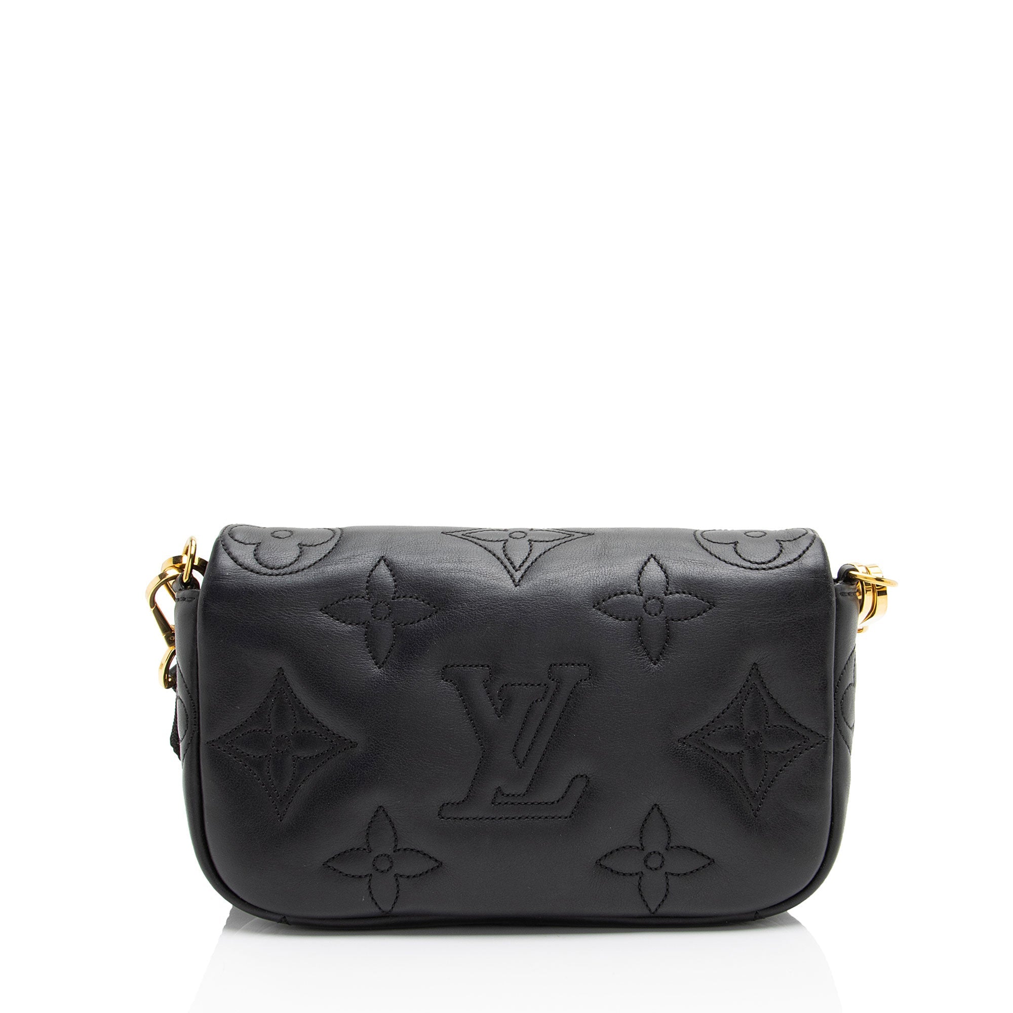 Louis Vuitton Bubblegram Calfskin Wallet on Strap