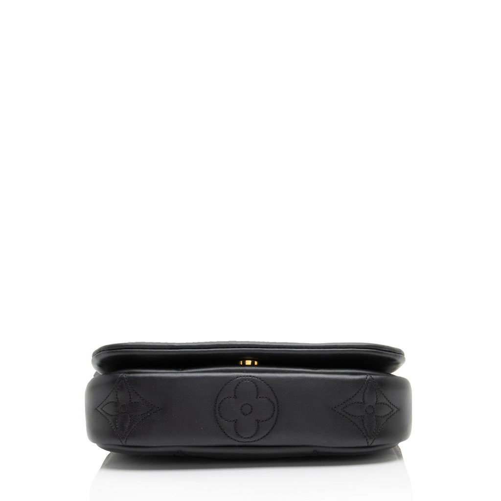 Louis Vuitton Bubblegram Calfskin Wallet on Strap