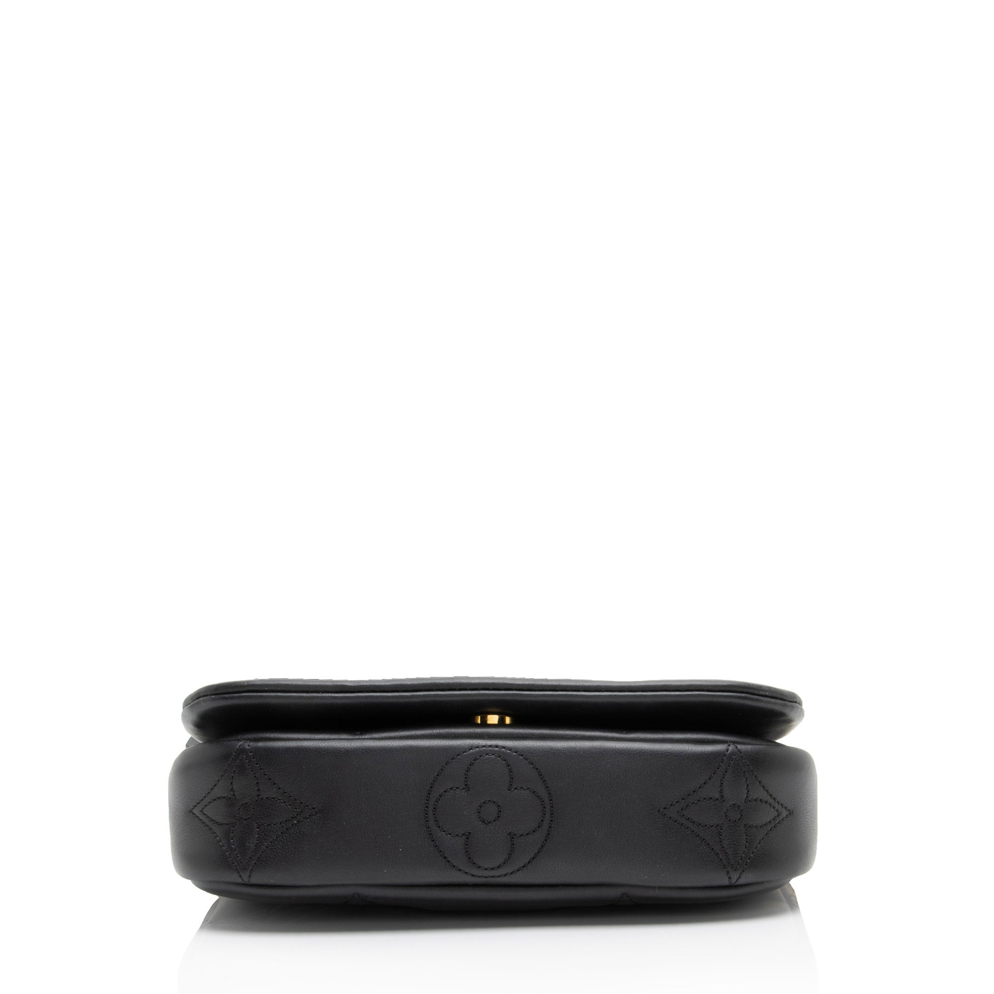 Louis Vuitton Bubblegram Calfskin Wallet on Strap