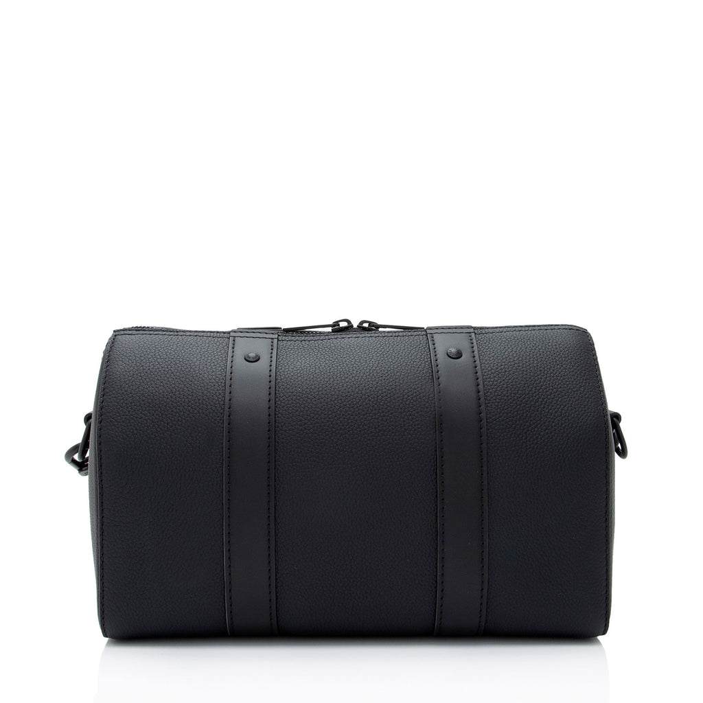 Louis Vuitton Calfskin Aerogram Keepall Bandouliere 25 Duffle (SHF-6CFRPb)