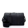 Louis Vuitton Calfskin Aerogram Keepall Bandouliere 25 Duffle (SHF-6CFRPb)
