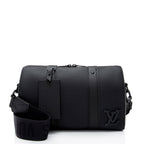 Louis Vuitton Calfskin Aerogram Keepall Bandouliere 25 Duffle (SHF-6CFRPb)
