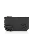 Louis Vuitton Calfskin Aerogram Key Pouch (SHF-2p6yBk)