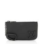 Louis Vuitton Calfskin Aerogram Key Pouch (SHF-2p6yBk)
