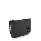 Louis Vuitton Calfskin Aerogram Key Pouch (SHF-2p6yBk)