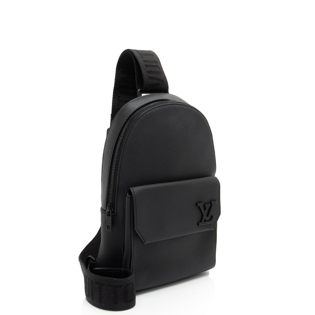 Louis Vuitton Calfskin Aerogram Pilot Slingbag